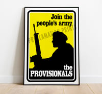 Image 1 of 'Join The People's Army' A3 Print.