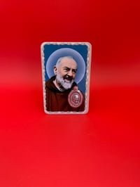 Image of CARTE MÉDAILLE PADRE PIO