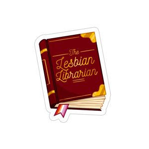 Image of Sticker "The lesbian librarian"