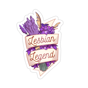 Image of Sticker "Lesbian Legend"