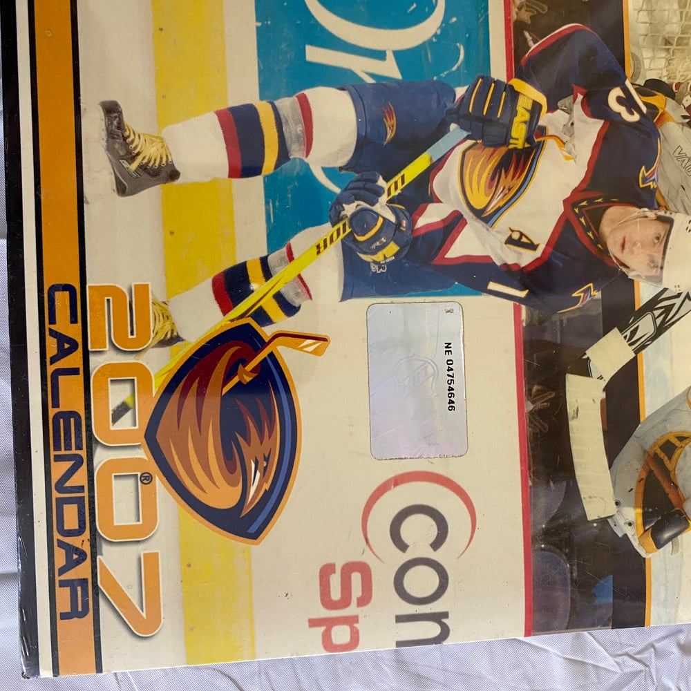 Image of Atlanta Thrashers NHL New Sealed 2007 16 Month Calendar