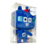 Image 1 of seoul metro fluffy toy "ddota" mascot - south korea