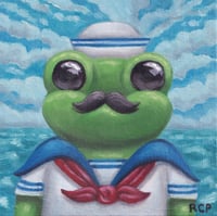 "Sailor Frog" Original Painting