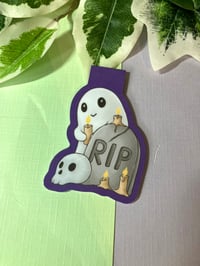 Image 3 of Cute Ghost Magnetic Bookmark