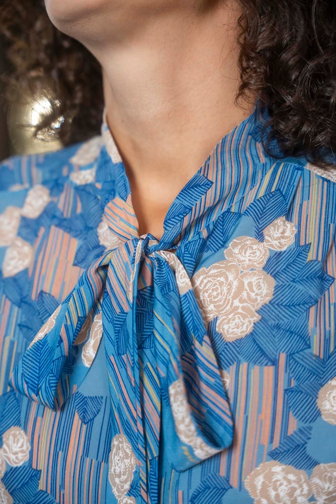 Image of Camicia INES celeste