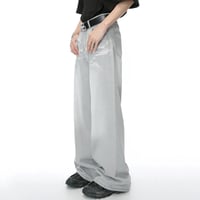 Image 4 of Men's Vintage Tie-Dye Wide-Leg Jeans