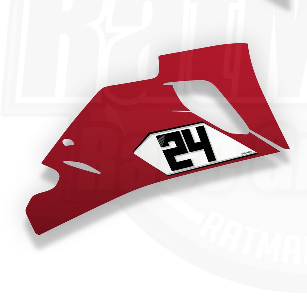 Image of Race Number Boards to fit Honda CBR1000RR 2020 Fireblade
