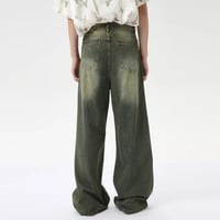 Image 6 of Men's American Style Loose Wide Leg Denim Pants