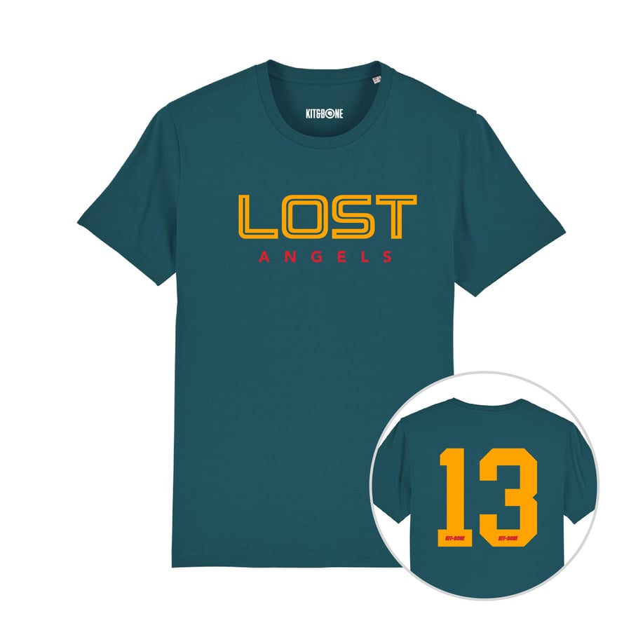 Image of Lost Angels Tee Galactic Green