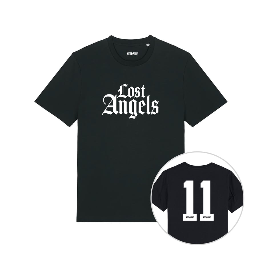 Image of Lost Angels Tee Black