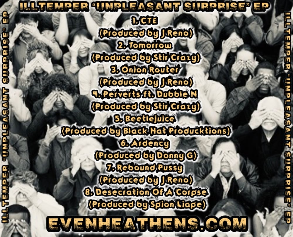 ILLtemper “Unpleasant Surprise” EP CD