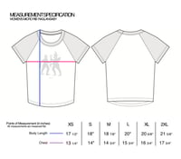 Image 3 of "Demon, Angel, Baby-Gurl" Adult's T in pink By Polly Nor
