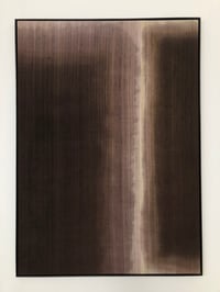 Image 1 of dip dyed abstract silk composition (purper)