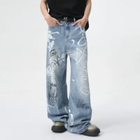 Image 2 of Men's Graffiti High Street Jeans