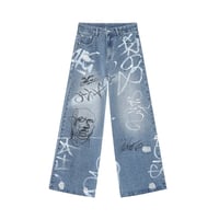 Image 6 of Men's Graffiti High Street Jeans