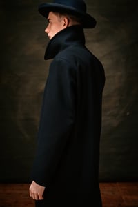 Image 6 of Pip Coat - Black wool