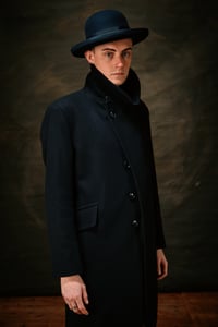 Image 1 of Pip Coat - Black wool