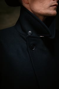 Image 9 of Pip Coat - Black wool