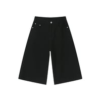 Image 2 of  Men's Cropped Wide Leg Jeans