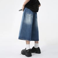 Image 3 of  Men's Cropped Wide Leg Jeans