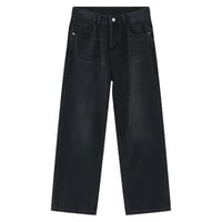 Image 7 of Men's Vintage Style Wide Leg Jeans