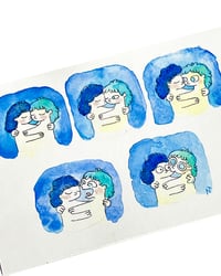 Image 4 of A6 - love language - illustration originale