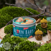 Image 4 of Acorn Baby Candles - Wood Sage & Sea Salt 