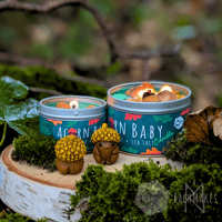 Image 3 of Acorn Baby Candles - Wood Sage & Sea Salt 