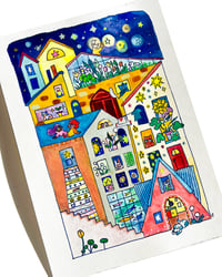 Image 4 of A5 - La maison de la lune - illustration originale