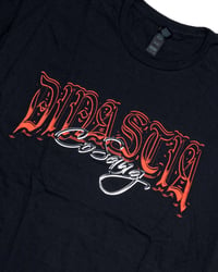 Image 3 of DINASTIA SCRIPT GOTHIC - T-shirt/Black