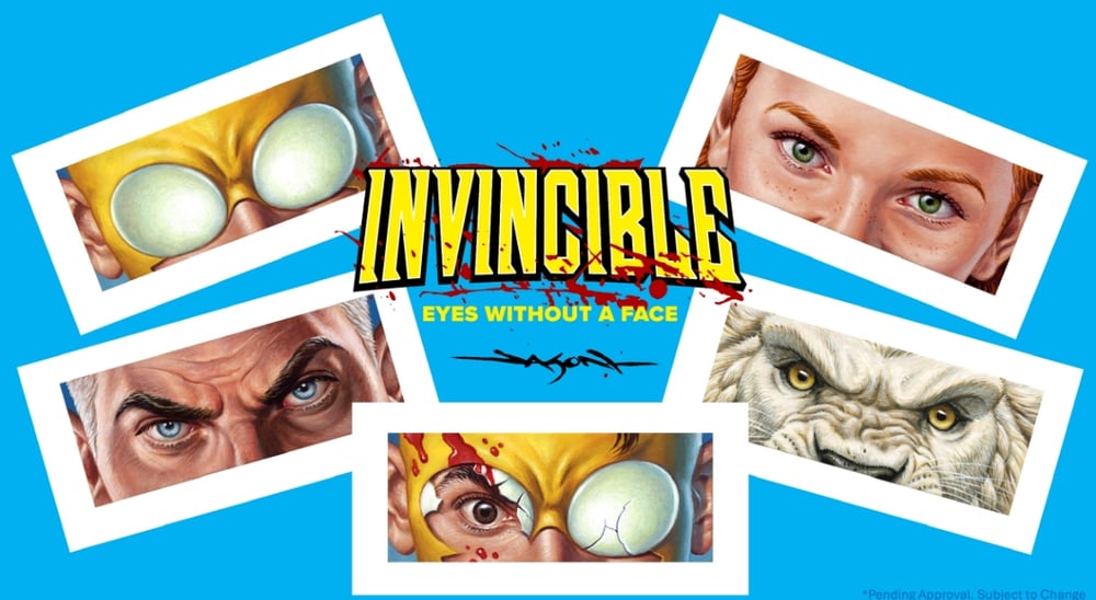 "Invincible" - Limited Edition Blind Bag Giclee Set of FOUR