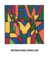 New York poster by Victor Hugo Cevallos