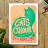 Cats in Colour calendar 2025