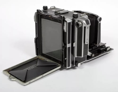 Image of Linhof Technika V 4X5 camera w/ 150mm+210mm Lenses + film + holders NEW BELLOWS #4211