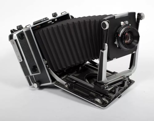 Image of Linhof Technika V 4X5 camera w/ 150mm+210mm Lenses + film + holders NEW BELLOWS #4211