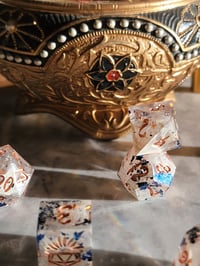 Image 7 of Once upon a December - anastasia inspired dice set