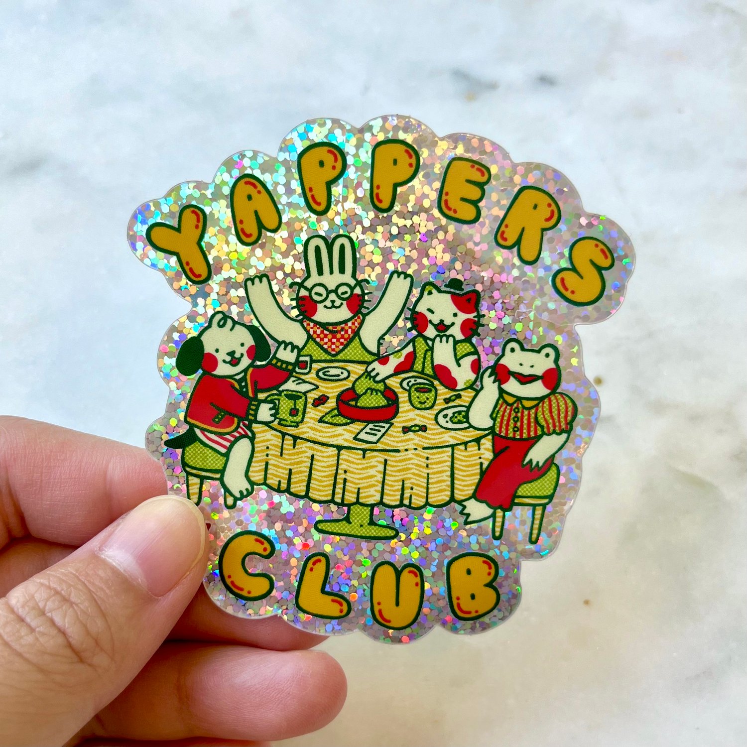 Yappers Club Sticker