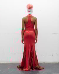 Image 3 of THE VESSEL TANK DRESS (DEEP SCARLET)