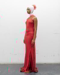 Image 2 of THE VESSEL TANK DRESS (DEEP SCARLET)