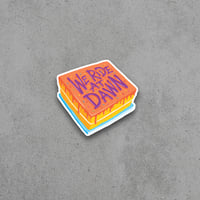 We Ride at Dawn Cake Sticker