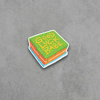 Good Luck Babe Cake Sticker