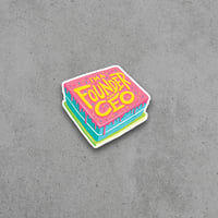 I'm Founder and CEO Cake Sticker