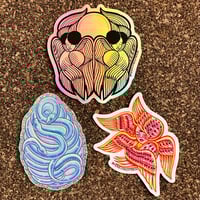 Image 5 of Serpent & Seraphim 3pack sticker bundle