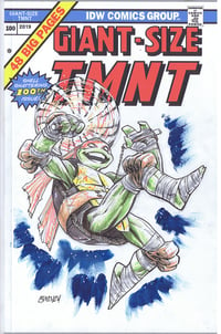 Michaelangelo sketch cover