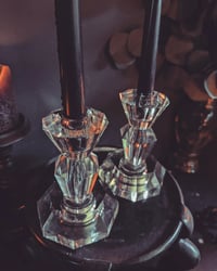 Image 2 of Cut crystal candle sticks