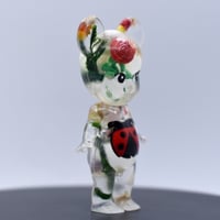 Image 2 of Kilos Kewties Lady Bug Floral Mouse Double Cast Resin Figure