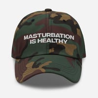 Image 8 of Masturbation Is Healthy Dad Hat