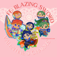 Fire Emblem: Blazing Sword Love Abounds Acrylic Charms