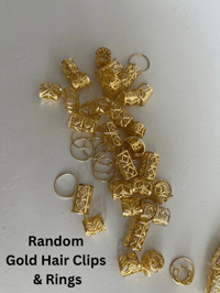 Image 1 of Add On- Hair Clips & Rings- Wanderlust Braided Bow