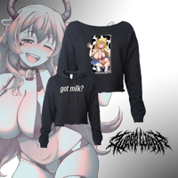 Image 1 of Got Milk Crop Hoodie